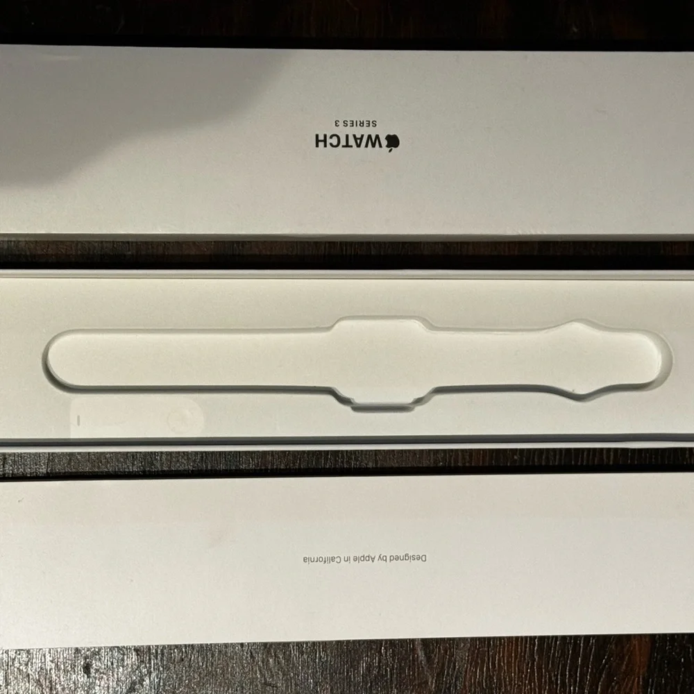 Apple Watch Series 3 BOX ONLY - Classic Silver